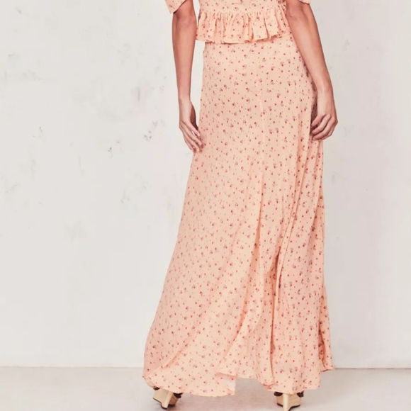 🍒NWT🍒 LOVESHACKFANCY MAXI SKIRT - Picture 5 of 5